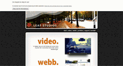 Desktop Screenshot of leafstudios.se